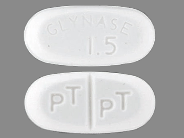 GLYNASE pill