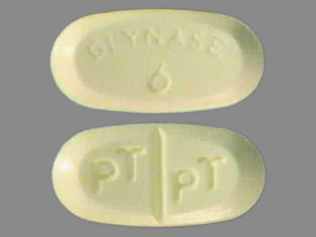 GLYNASE pill