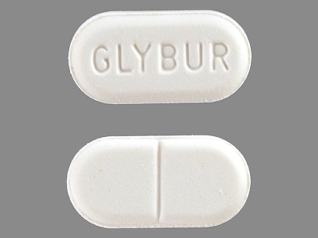 GLYBUR pill