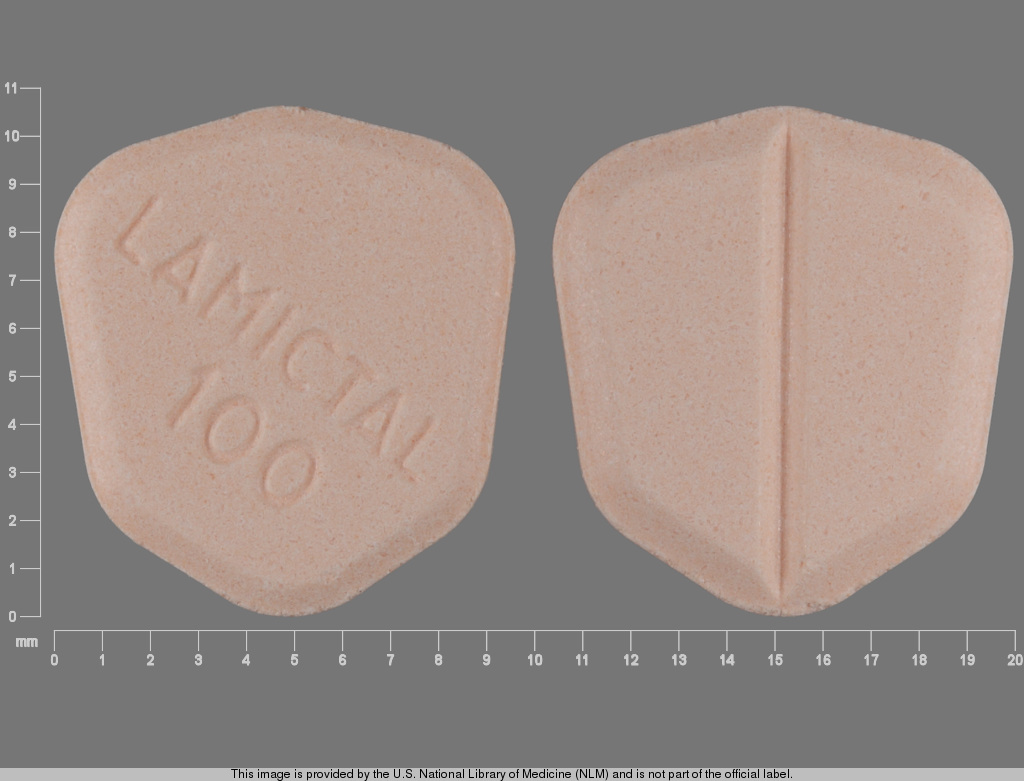 LAMICTAL pill