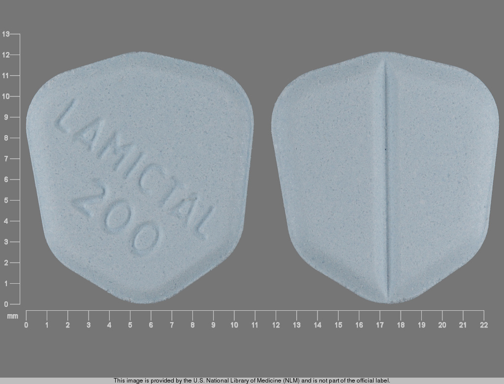 LAMICTAL pill