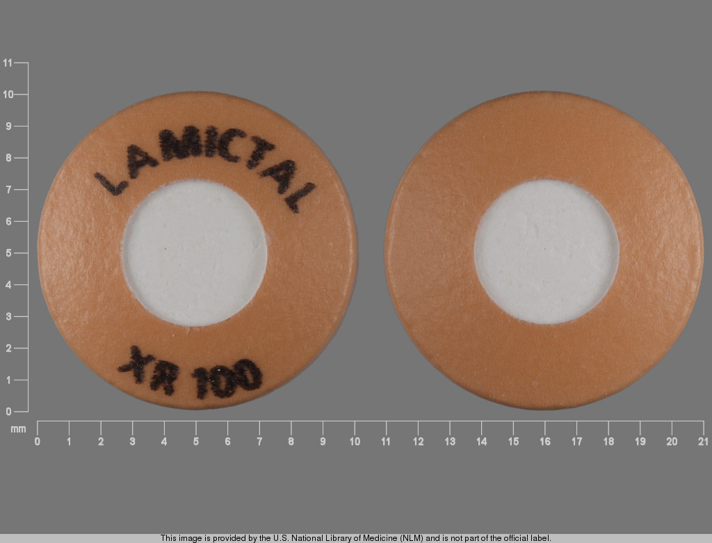 LAMICTAL pill