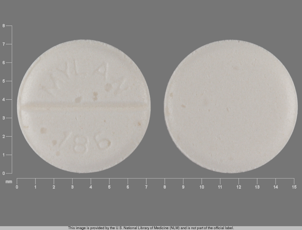 MYLAN pill