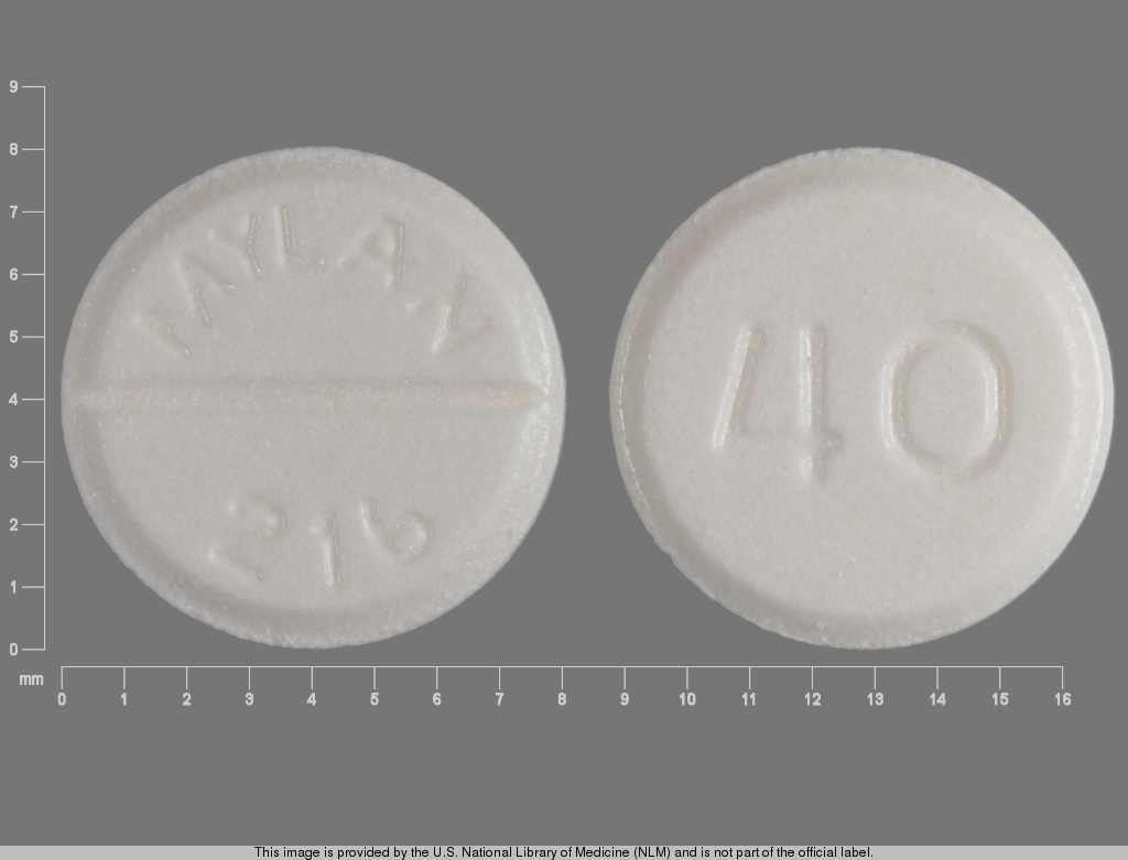 MYLAN pill