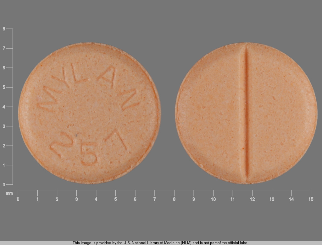 MYLAN pill