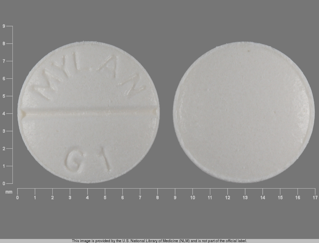 MYLAN pill