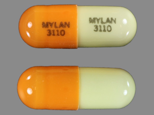 MYLAN pill