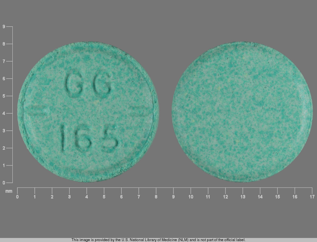 GG165 pill