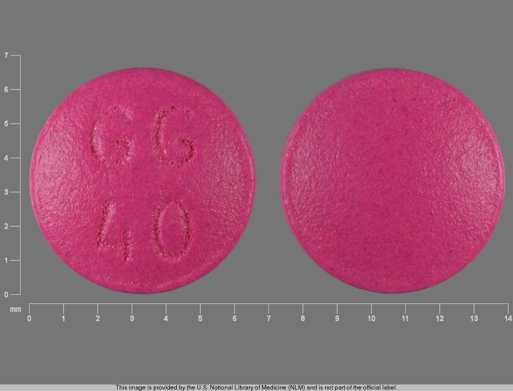 GG40 pill