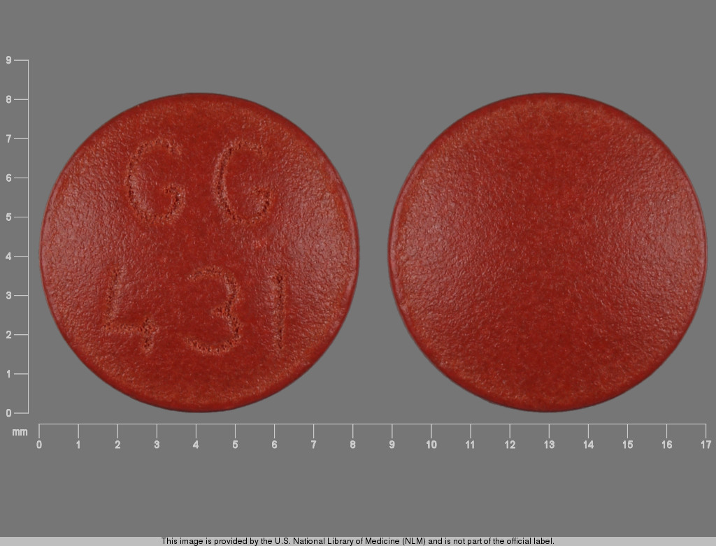 GG431 pill