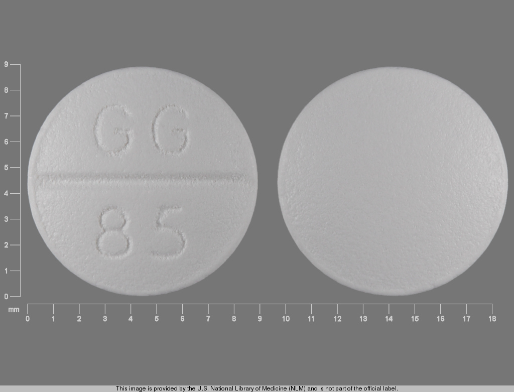GG85 pill