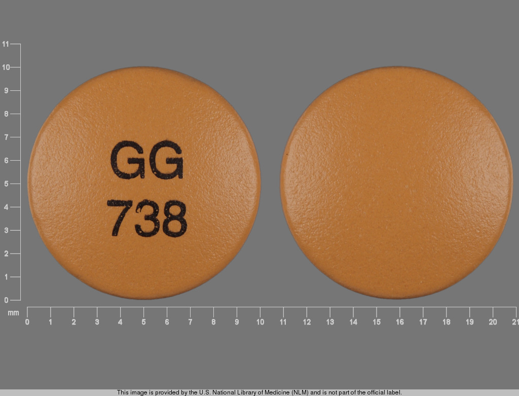 GG738 pill