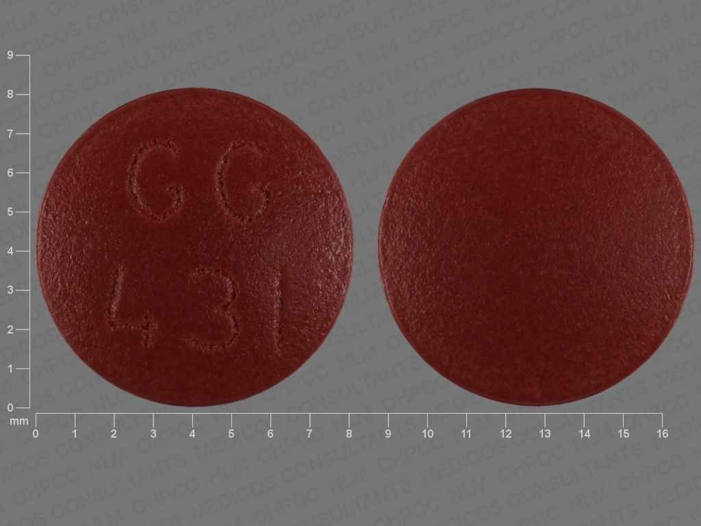 GG431 pill