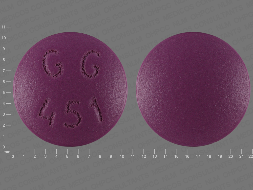 GG451 pill