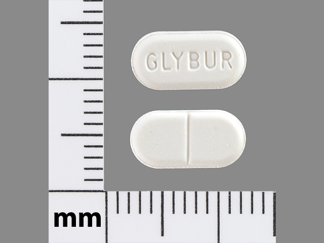 GLYBUR pill