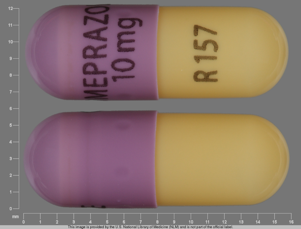 Omeprazole pill